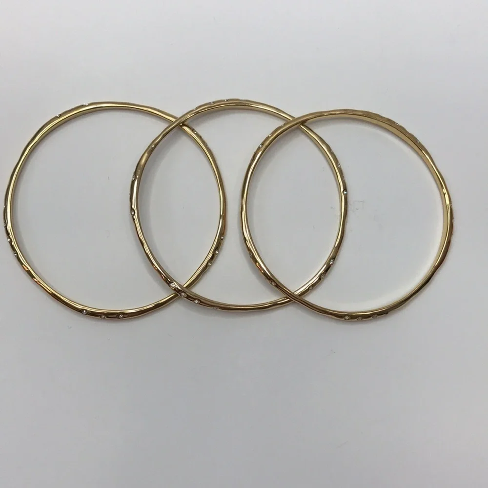 Price is firm STELLA & DOT Gold Bangles